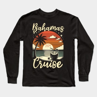 Bahamas cruise 2024 family matching vacation Long Sleeve T-Shirt